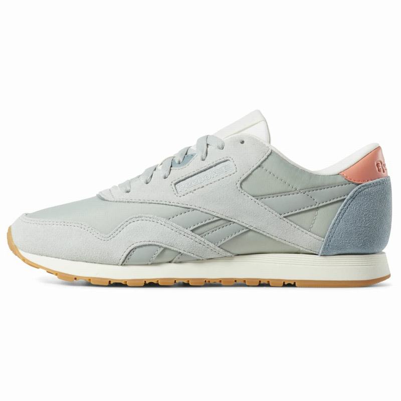 Reebok Classic Nylon Tenisky Damske - Tyrkysové/Ruzove OP7844ZG